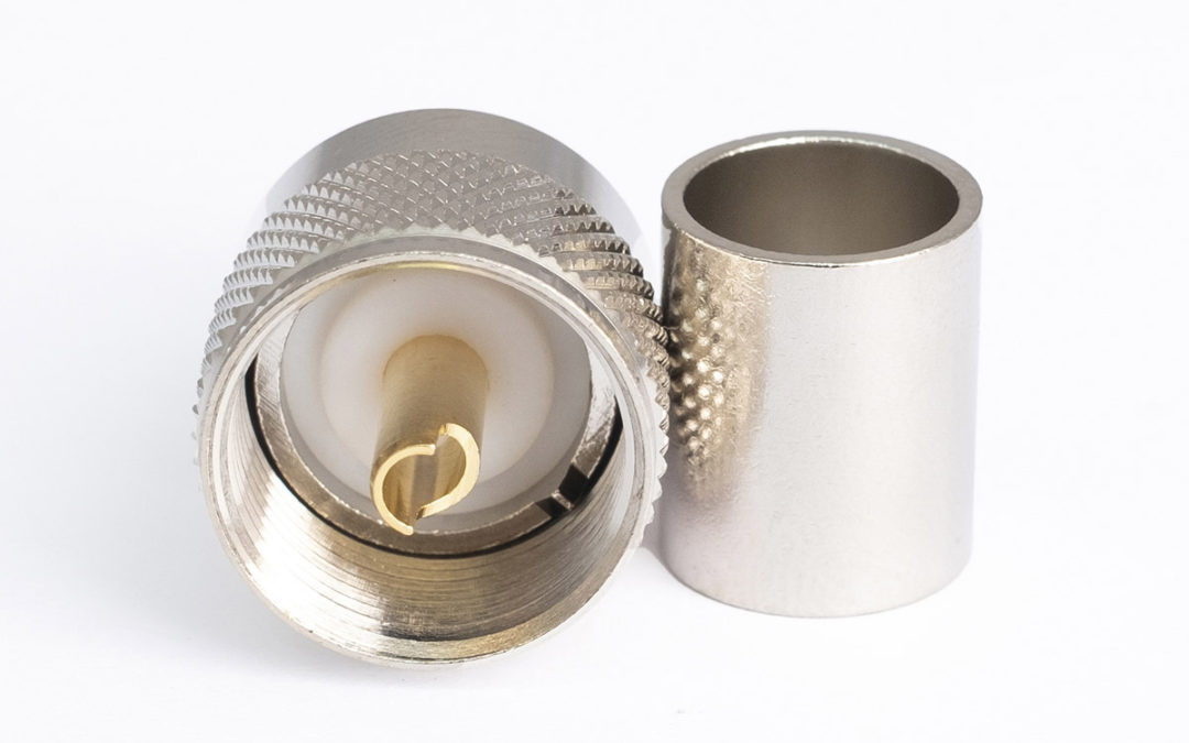 UHF Male Crimp Connector U-111F